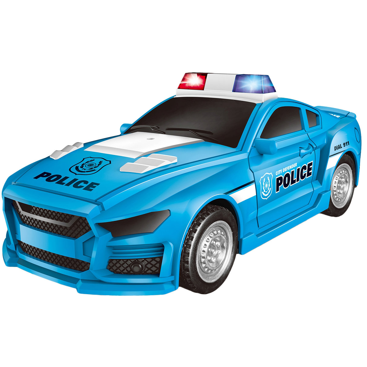 AUTO POLICJA ŚWIATŁO I DŹWIĘK ZABAWKA DLA DZIECI