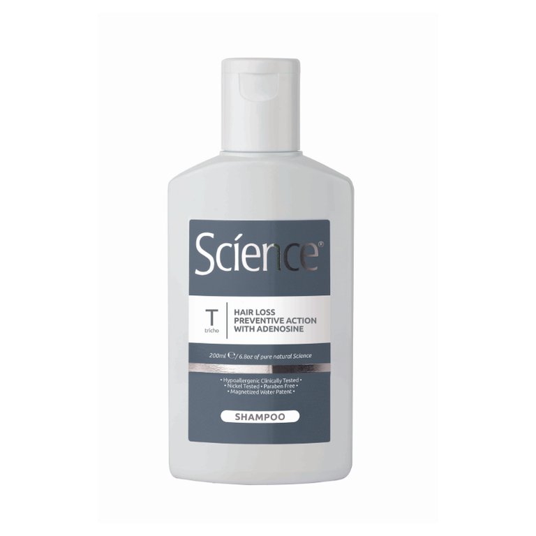 Science, Szampon z adenozyną, przeciw wypadaniu włosów, 200ml
