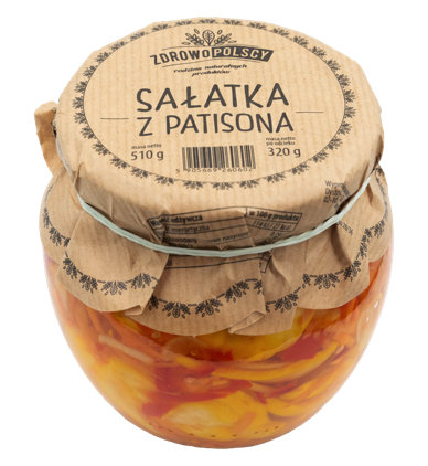 Zdrowopolscy Sałatka z patisona 510g