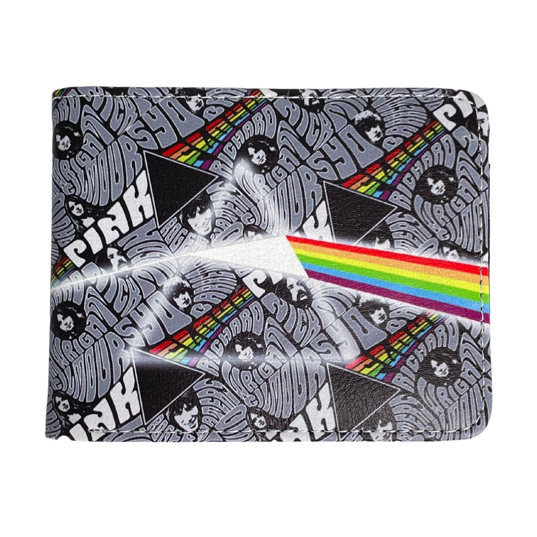 Portfel Rozkładany Zespół Pink Floyd Szary Ekoskóra