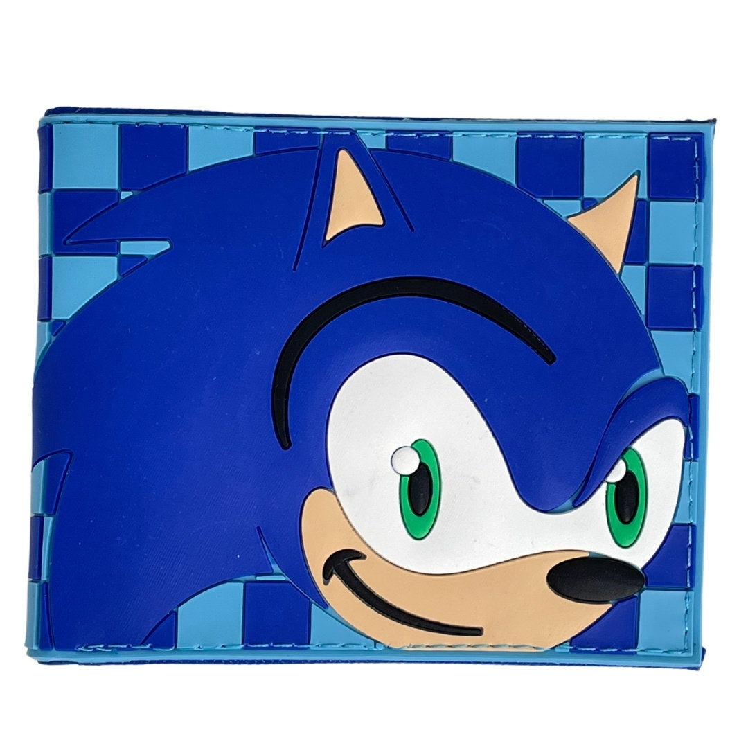 Portfel Rozkładany Sonic The Hedgehog Niebieski Szachownica