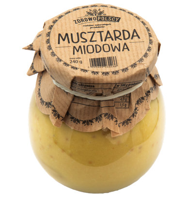 Zdrowopolscy Musztarda miodowa 240g