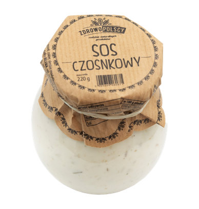 Zdrowopolscy Sos czosnkowy 220g