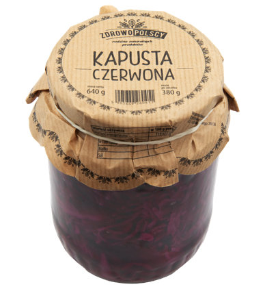 Zdrowopolscy Kapusta czerwona 640g