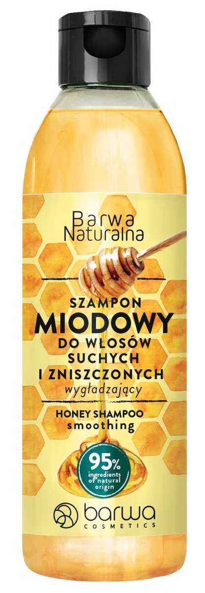 Barwa, Naturalna Szampon Miodowy, 300ml