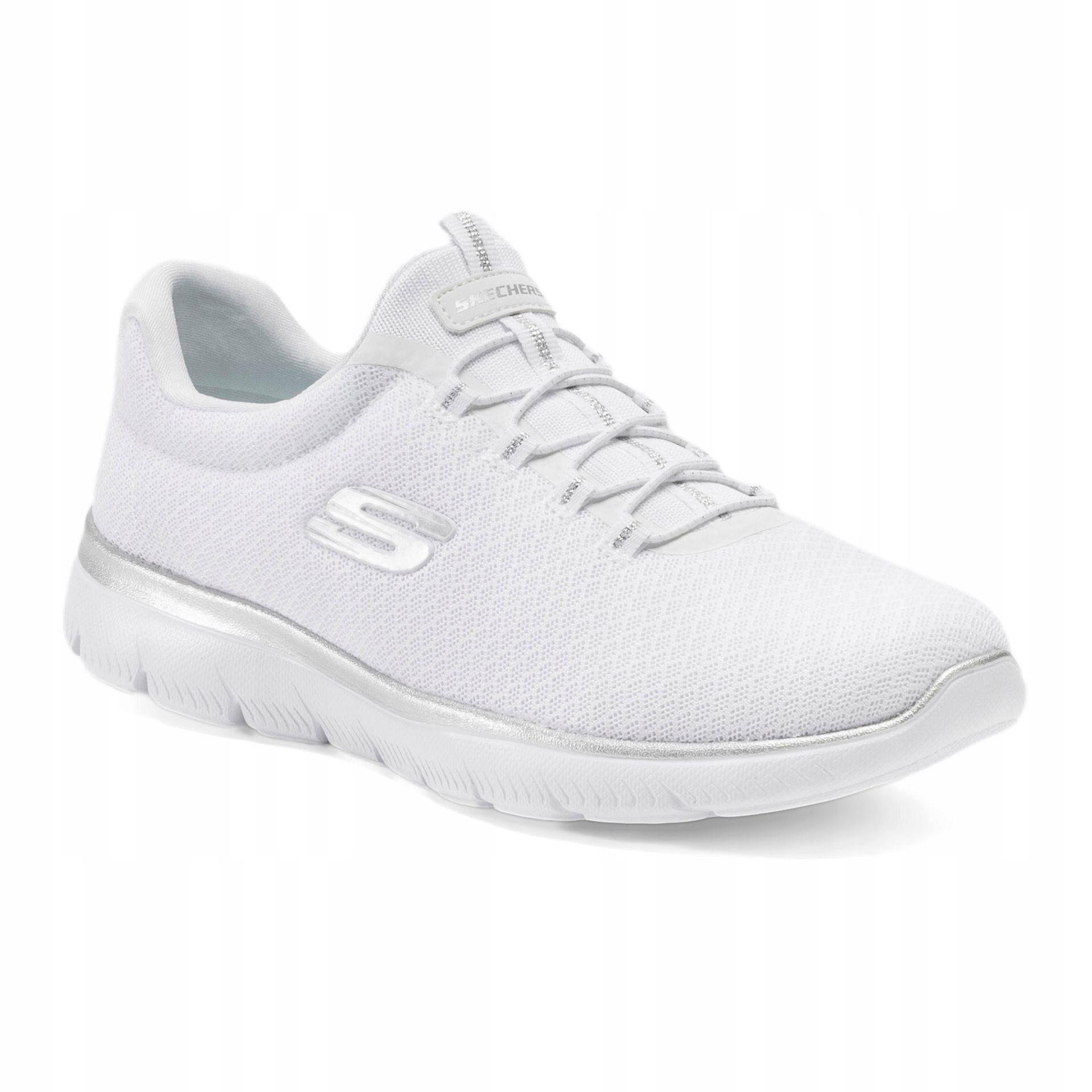 Buty damskie Skechers Summits white/silver 39 Eu