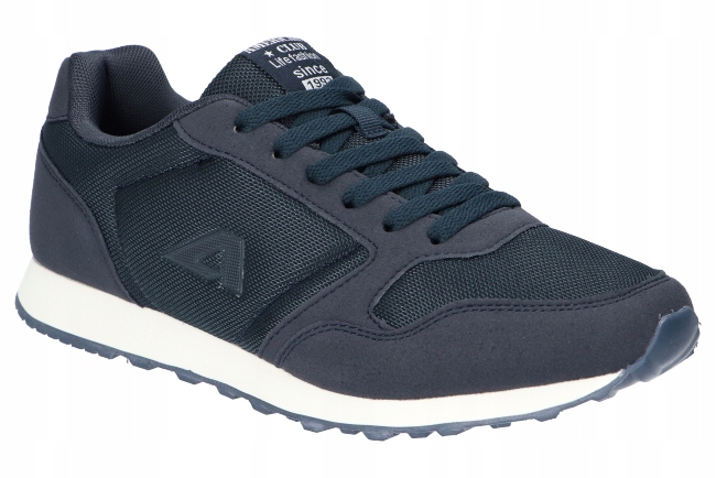 American Club WT135 Lekkie Adidasy Buty Sportowe Półbuty Męskie Granat 43