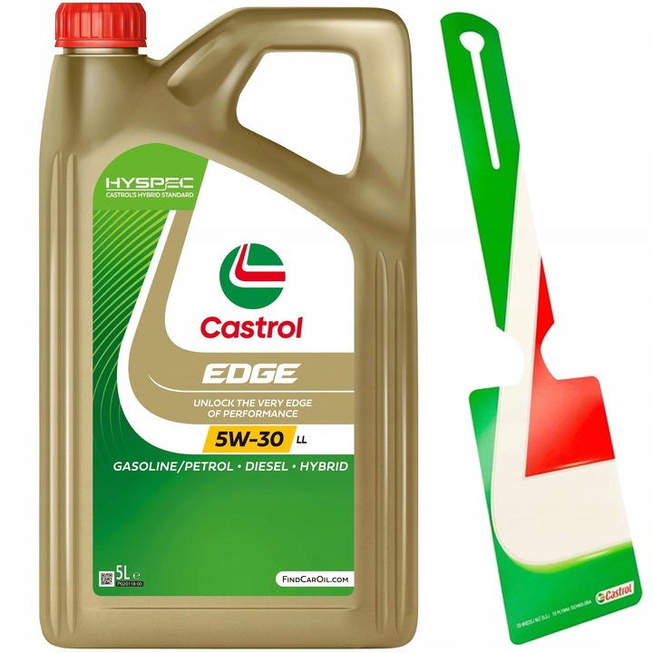 Castrol Edge 5W30 LL 5L 5W-30 olej+ zawieszka