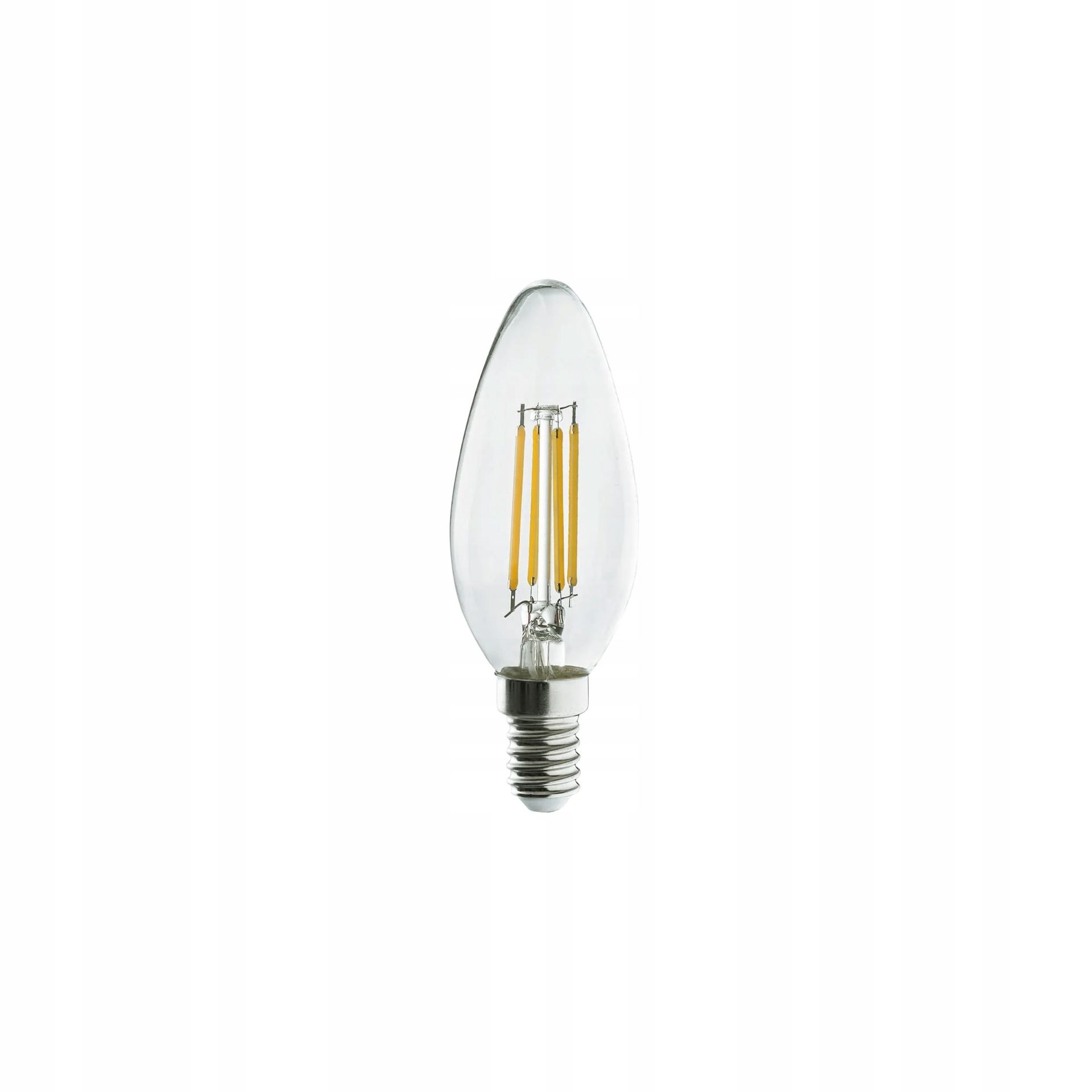Żarówka Led świeczka filament E14 6W ciepła barwa światła Nowodvorski