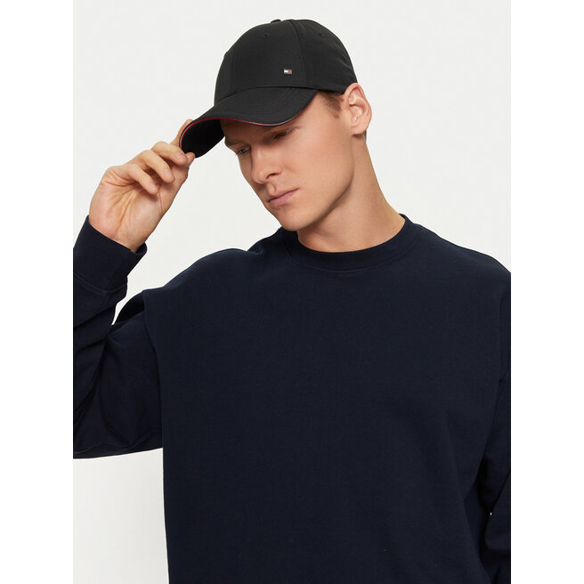 Czapka z daszkiem Tommy Hilfiger Corp 6 Panel AM0AM13336 Czarny