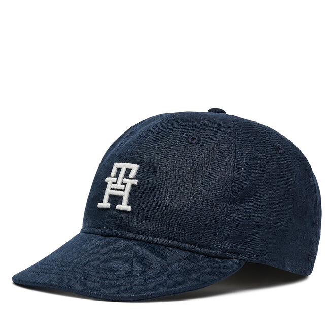 Czapka z daszkiem Tommy Hilfiger Summer Prep AU0AU01954 Granatowy