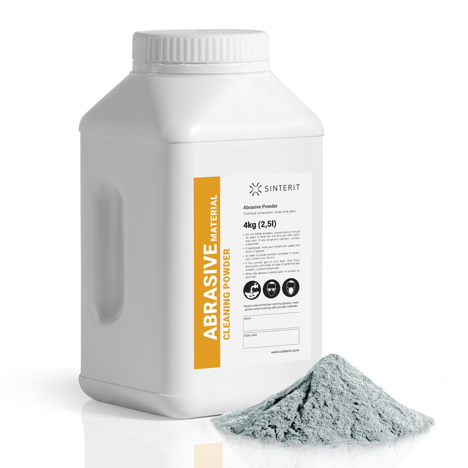 Sinterit Abrasive Material For The Sandblaster Materiał Ścierny Do Piaskarki