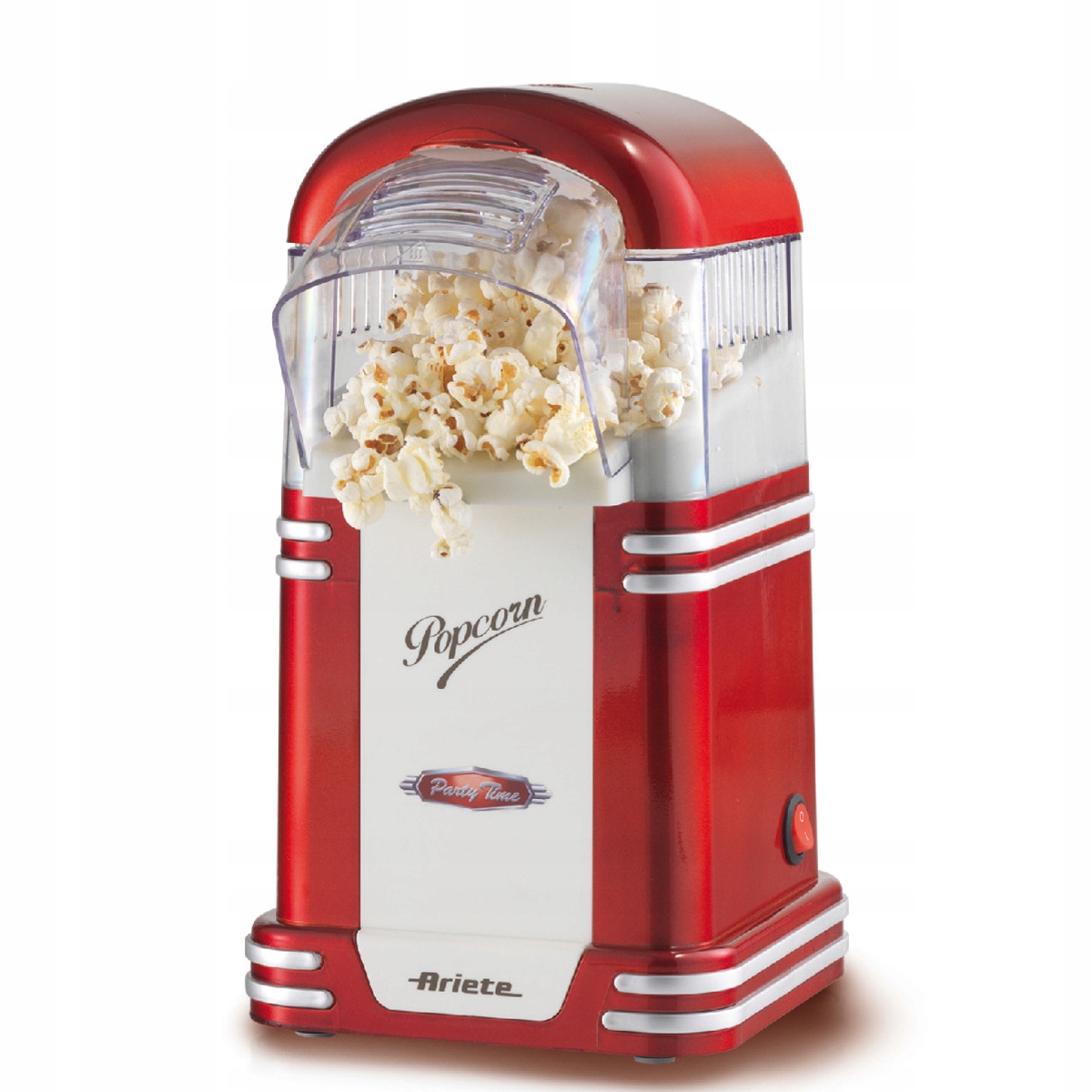 Urządzenie do popcornu Ariete Party Time 1100W czerwone