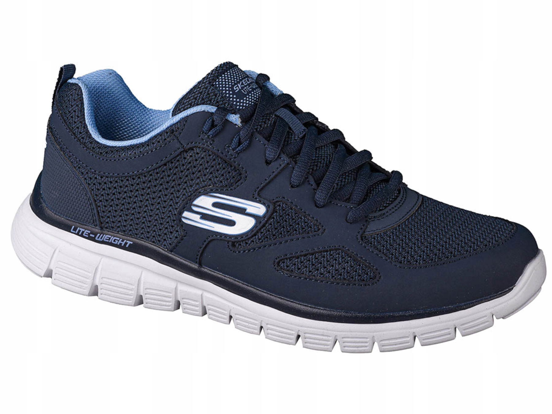 Buty Sportowe lekkie Skechers Burns Agoura 52635-NVY męskie 43