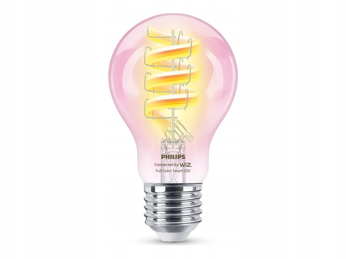 WiZ Philips Smart WiFi Filament Clear A60 E27 6.3W 470Lm Rgb Wizarding Worl