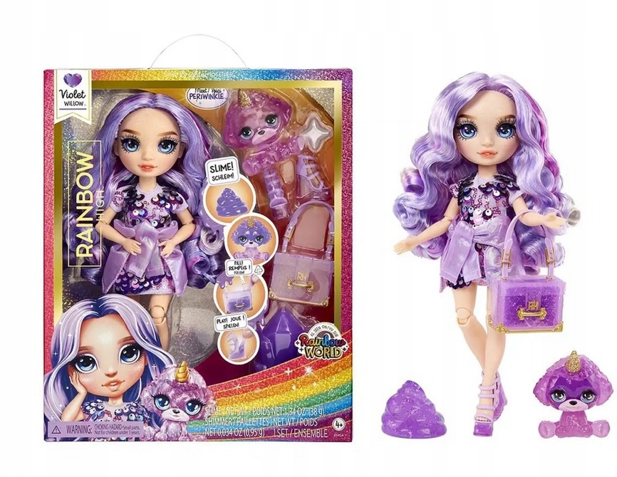 Rainbow High Classic Rainbow Fashion Violet