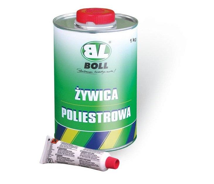 Boll Żywica Poliestrowa Utwardzacz 1KG Zestaw