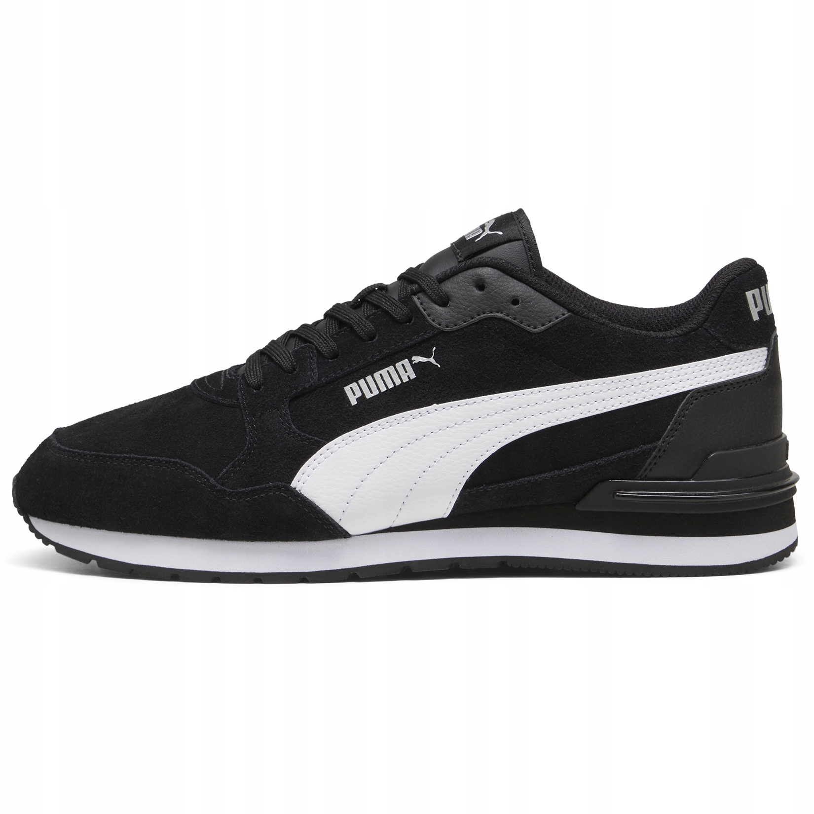 Buty męskie sportowe Puma St Runner V4 39966501 zamszowe czarne 45