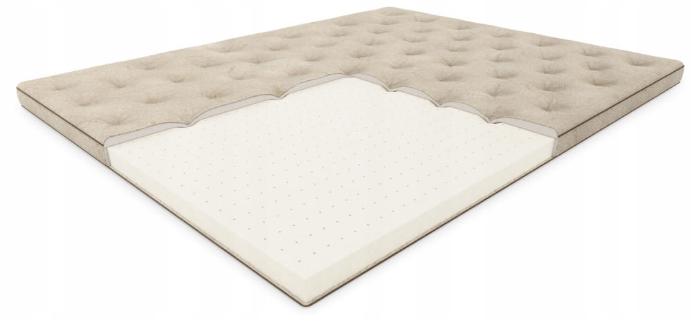 Materac Hilding Fen 140x200 pokrowiec Linen