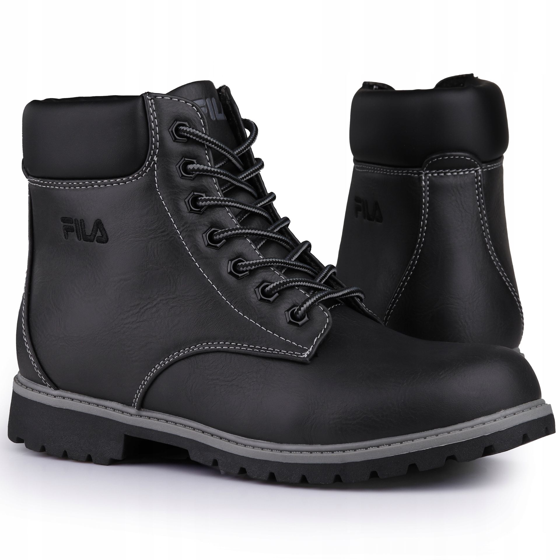 Buty męskie zimowe Fila Maverick MID Black/black