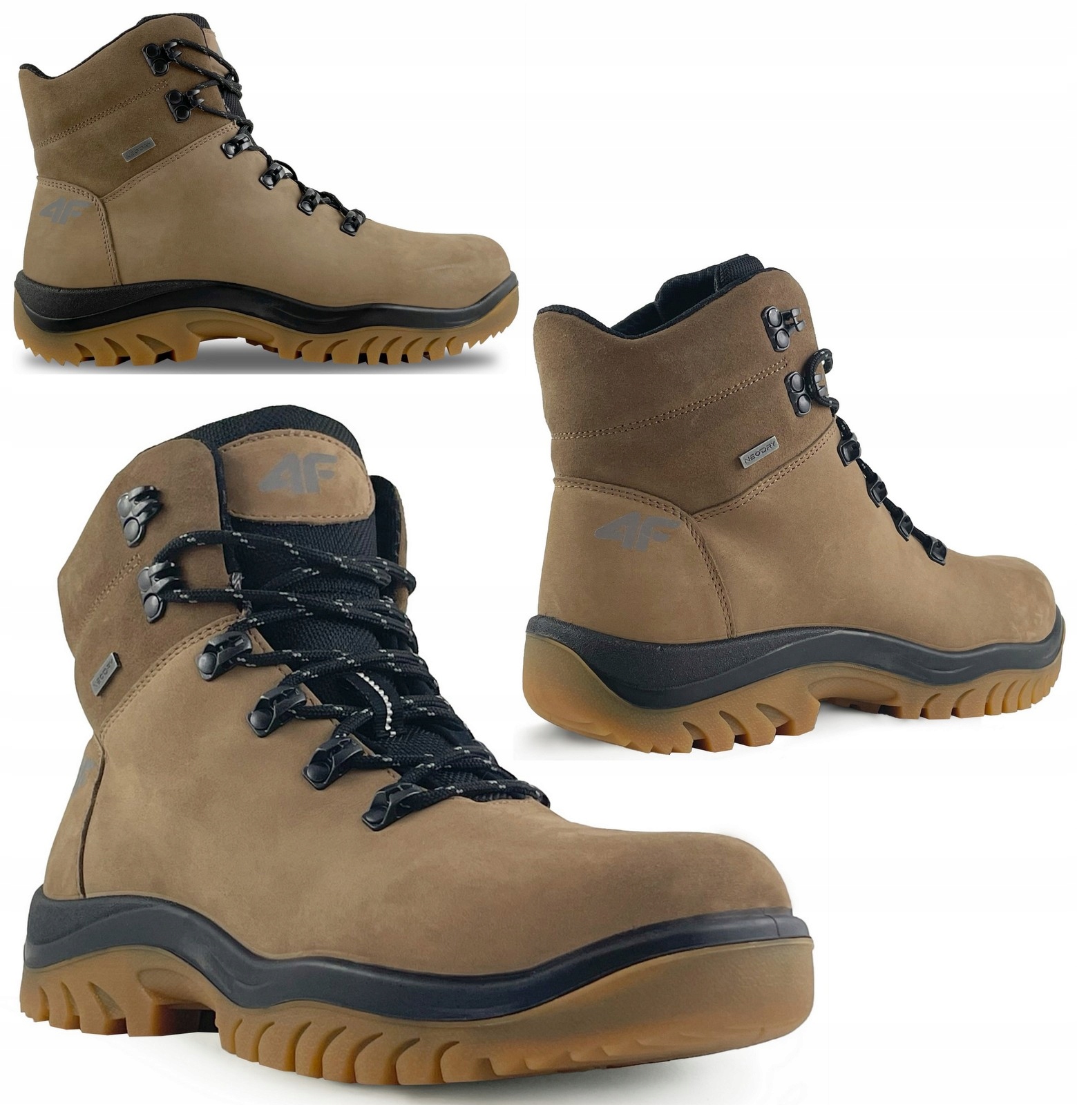 Buty męskie trekkingowe zimowe 4F OBMH255 42