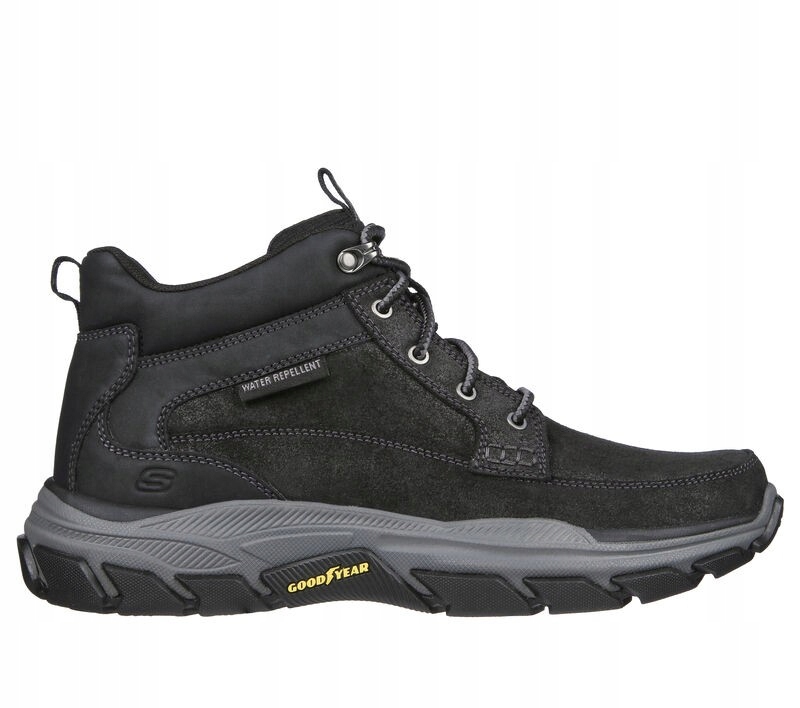 Buty męskie Skechers Respected Boswell czarne 204454 Blk