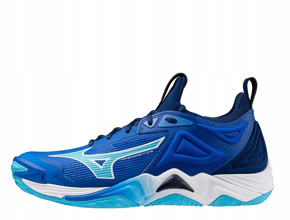 Buty męskie Mizuno Wave Momentum 3 Niebieskie V1GA231201 47