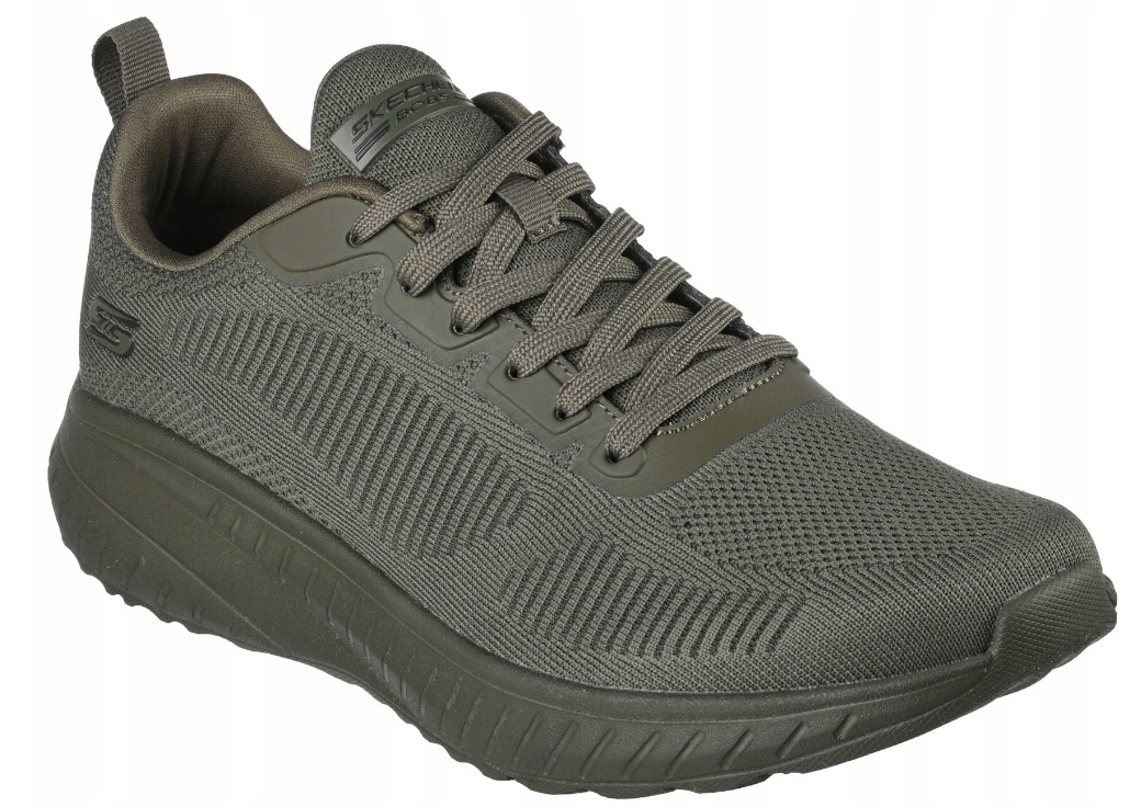 Skechers Buty Męskie Sportowe Bobs Squad Chaos Prism Bold oliwkowe 42 Eu