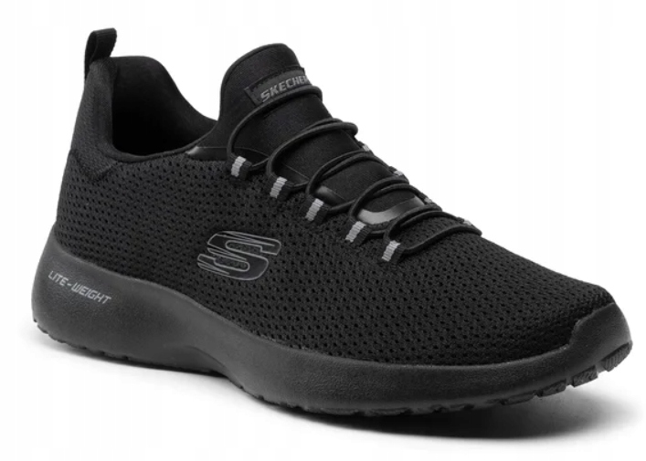 Skechers Buty Męskie Sportowe Dynamight czarne lekkie 42 Eu