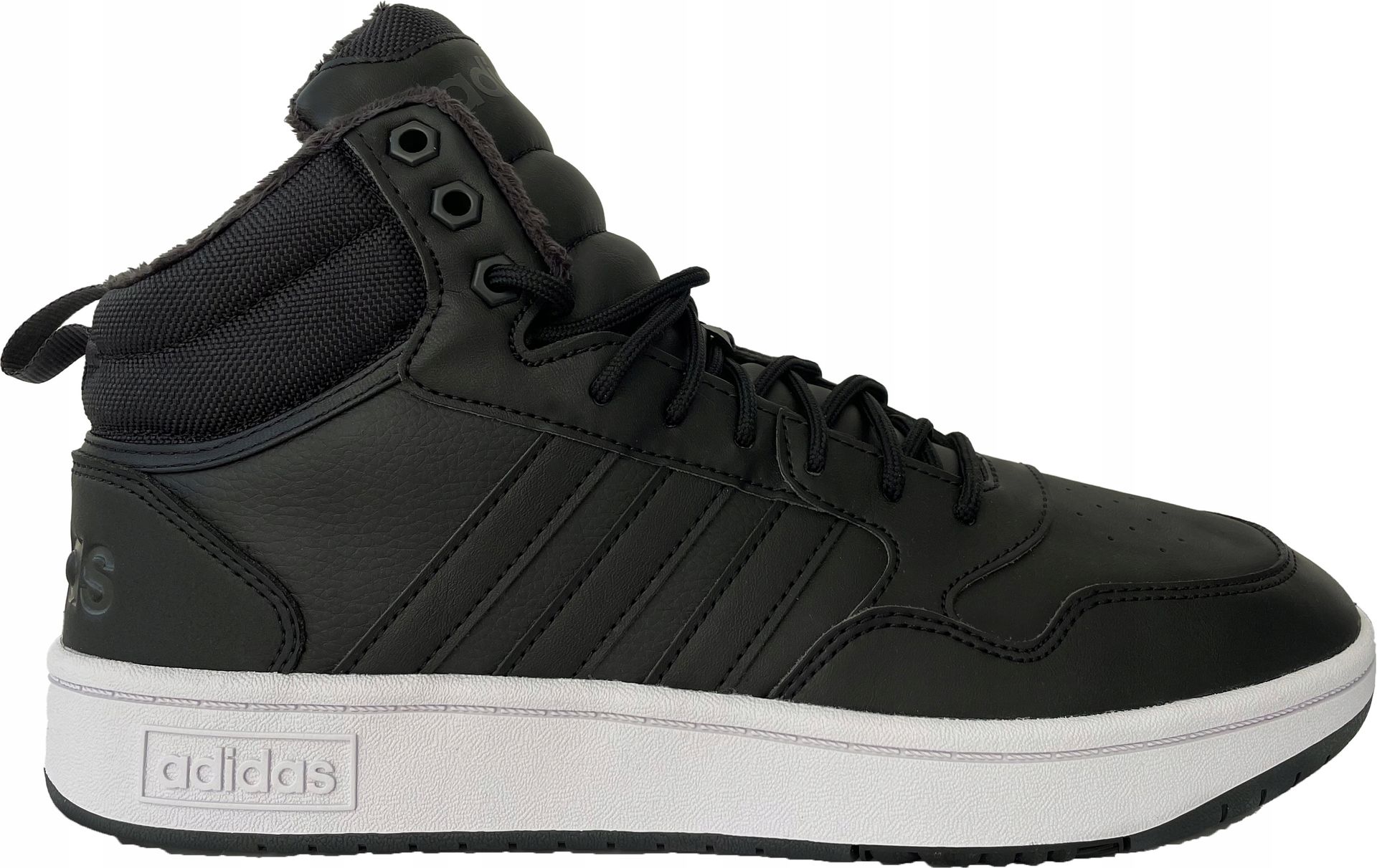 47 1/3 Buty Adidas Męskie Hoops MID Czarne GZ6679