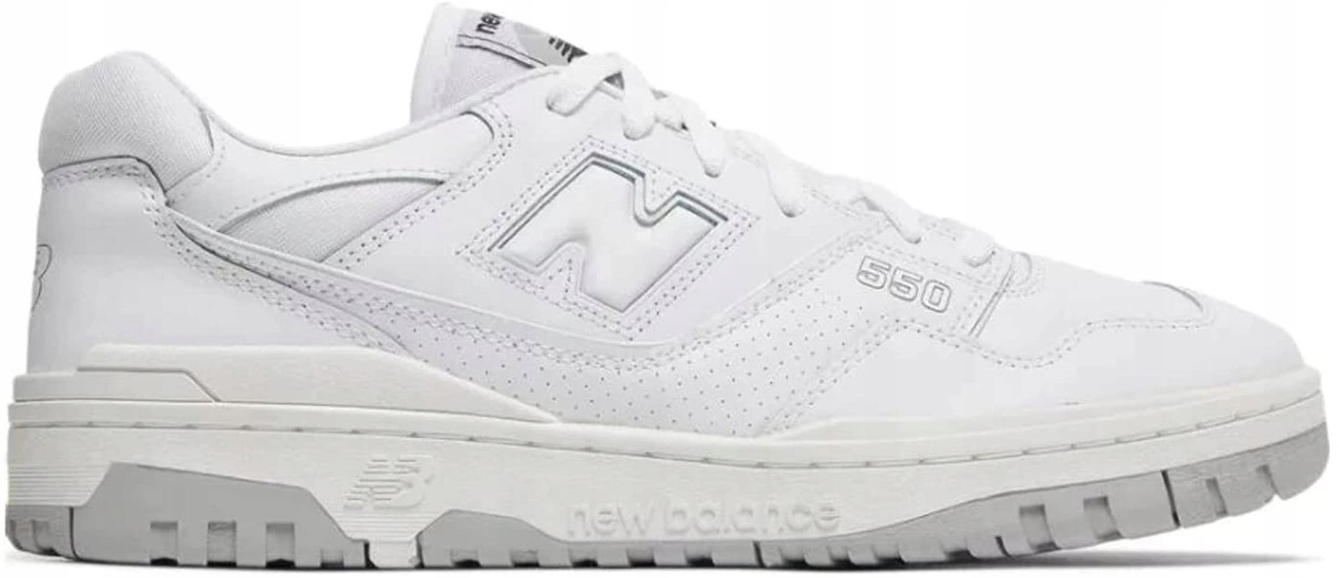 Buty Sportowe New Balance BB550PB1 białe 39,5 Wiosna Lato