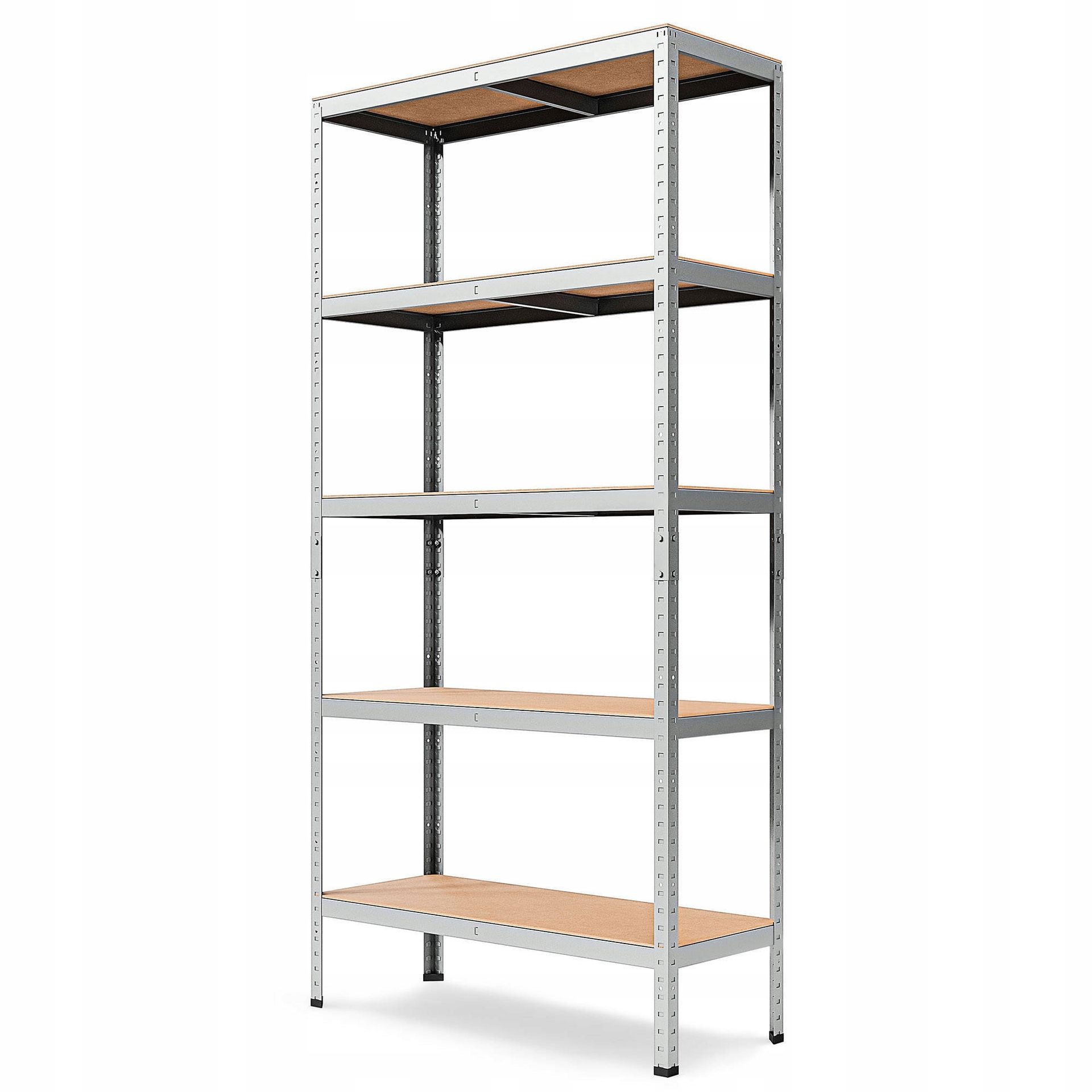 Regał magazynowy Standard II 180x100x50 5P 1000 kg