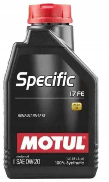 Motul Specific 17FE 0W-20 Renault RN17 Fe Acea C5 1L