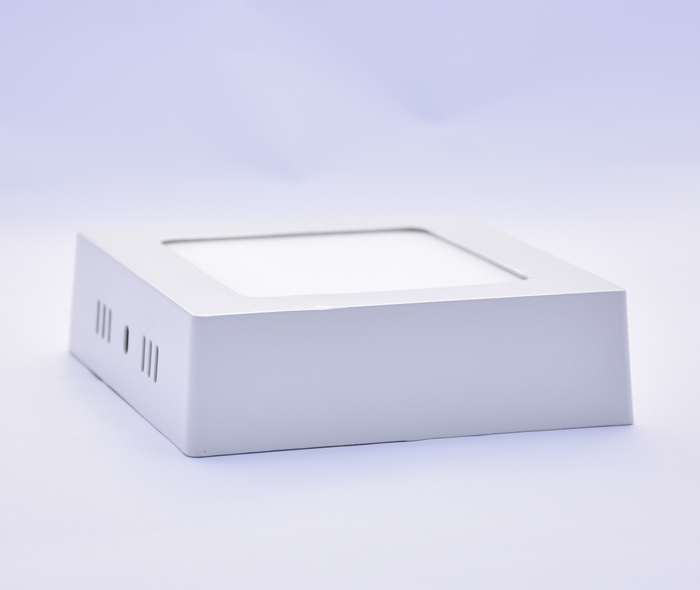 Plafon Led lampa sufitowa natynkowa kwadratowa gruba 18W barwa zimna 22cm