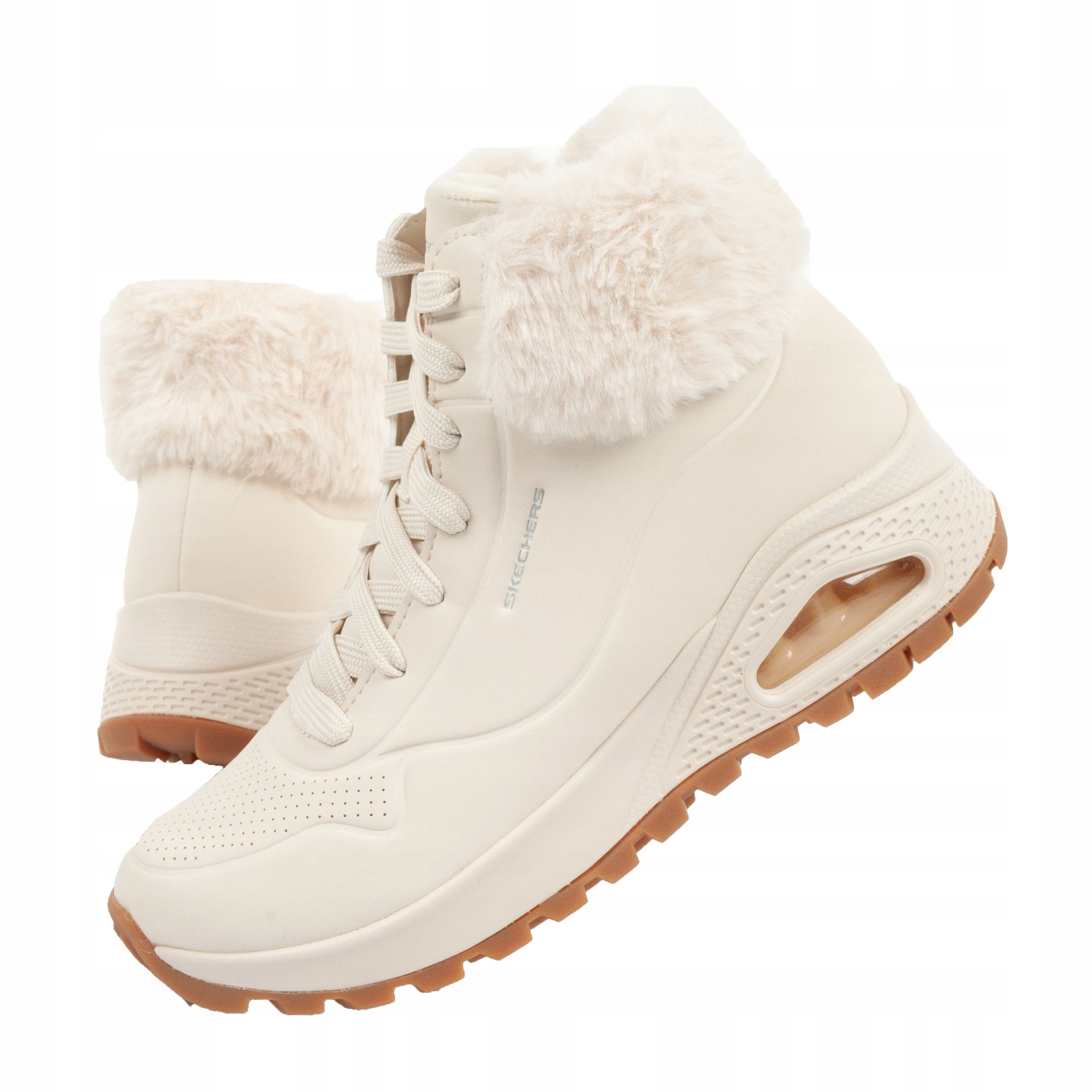 Buty sportowe Skechers Uno Rugged [167274/NAT]