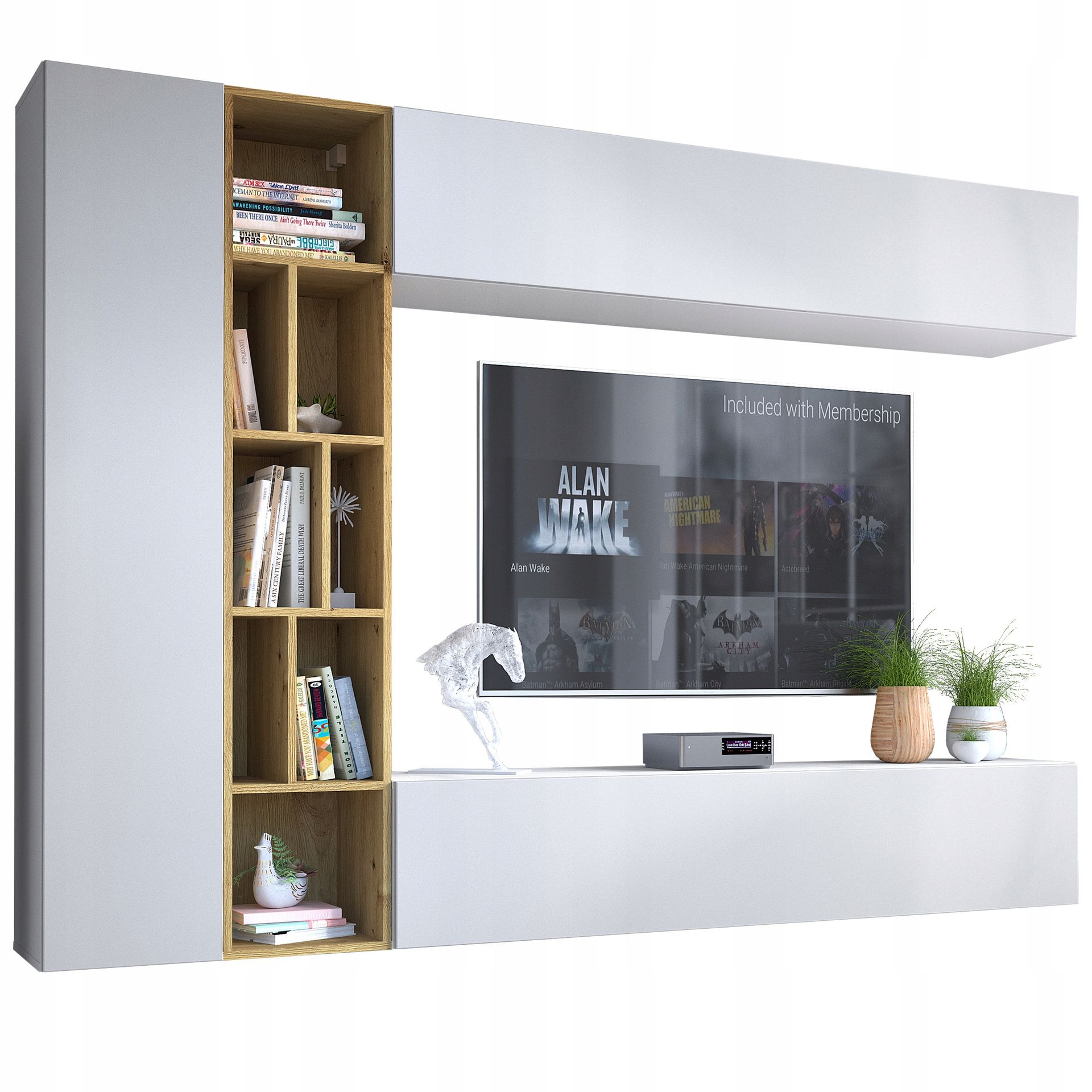 Meblościanka do salonu Kodita zestaw Mebli