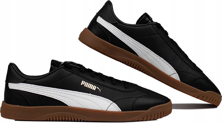 Buty Męskie Puma Club 5V5 Czarno-białe 389406 05 r 38