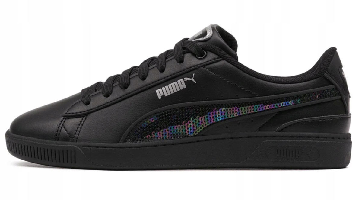 Puma Vikky v3 Winter Wonderland 392489 02 Buty Damskie Czarne