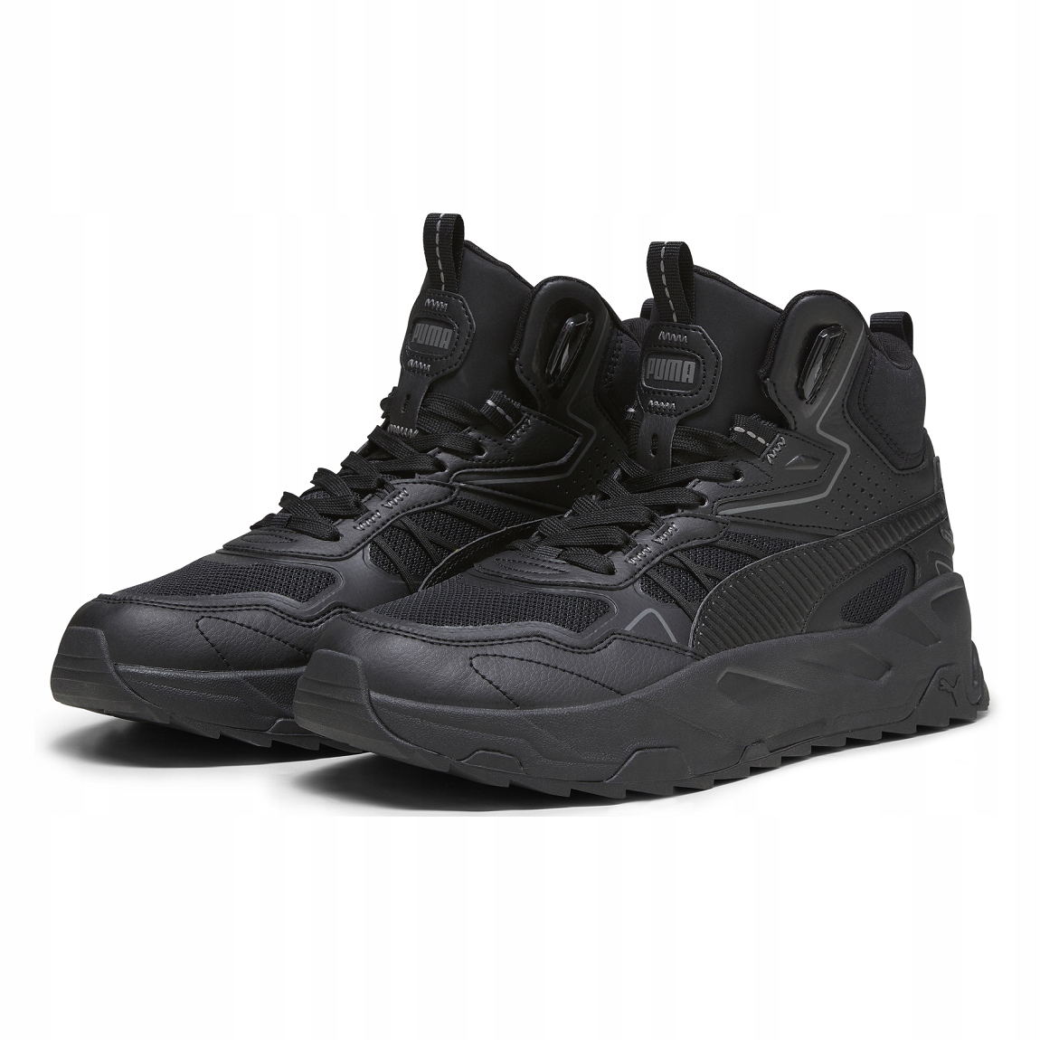 Buty męskie sportowe Puma Trinity Mid Hybrid wysokie czarne 40.5