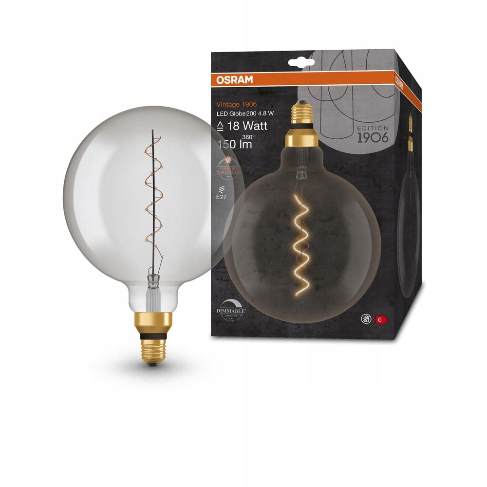 Ledvance Osram Vintage 1906 przyciemniana