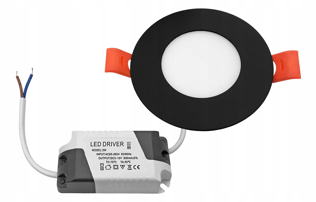 Oprawa oświetleniowa Gerd podtynkowa Brolux 3 W Led Neutralna Bow