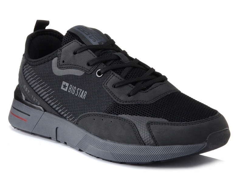 Buty sportowe męskie czarne Big Star JJ174292 44