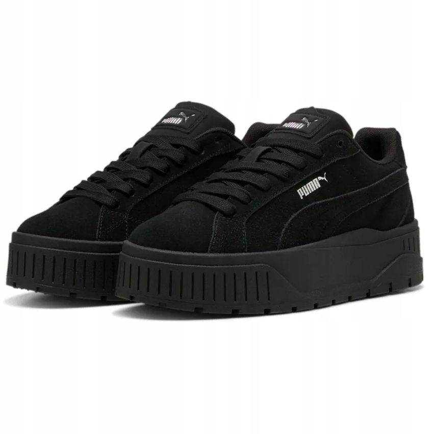 Buty damskie sportowe Puma Karmen II 39745701 jesienne zamszowe czarne 41