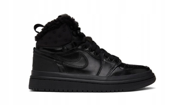 Buty damskie zimowe ocieplane Jordan 1 Acclimate Triple DC7723-001 r. 35,5