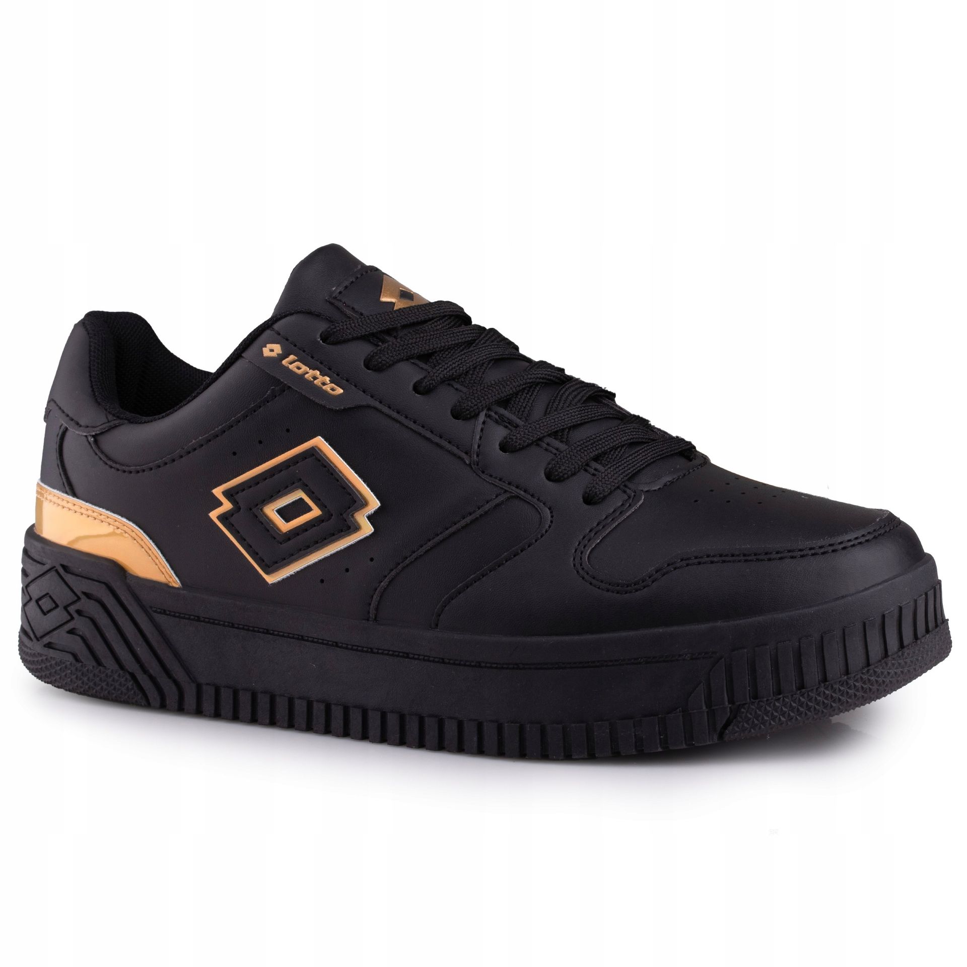 Buty damskie sportowe Lotto Scopi Gc Black/gold
