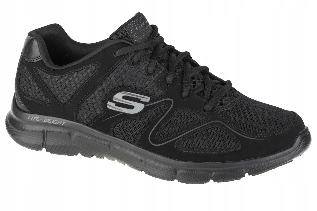 Buty sportowe męskie Skechers Satisfaction 58350-BBK r. 40