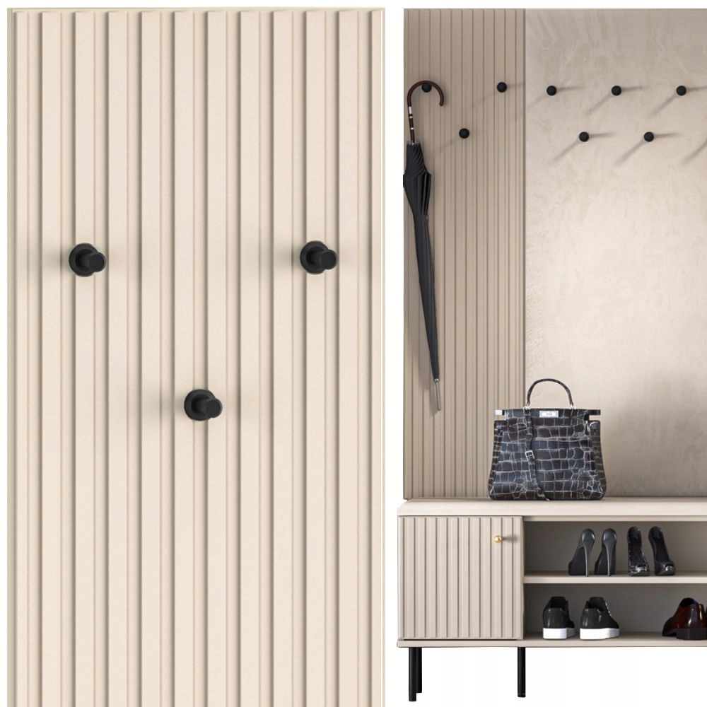 Wieszak Ścienny 3 uchwyty Na Ścianę Ubrania Kaszmirowy Sophie Cashmere 17