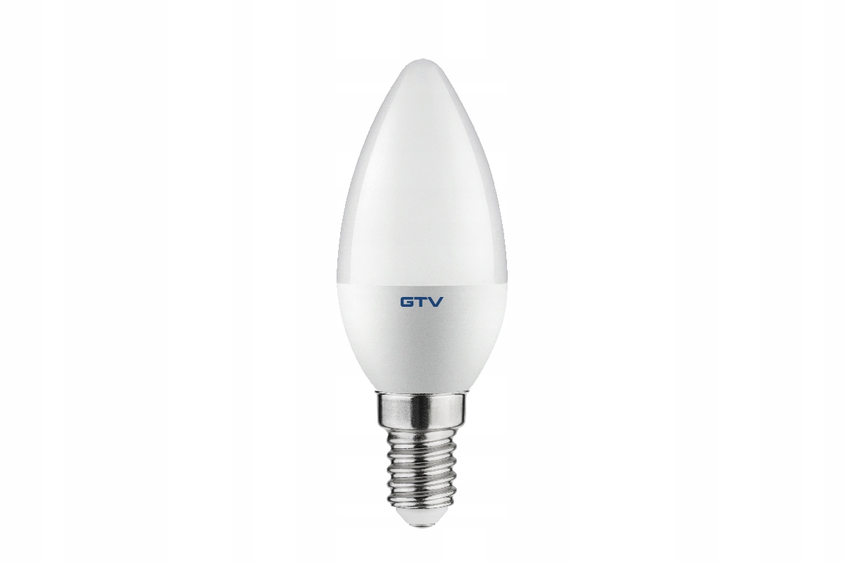 Gtv Żarówka Led, C30, Smd 2835, 4000K, E14, 6W