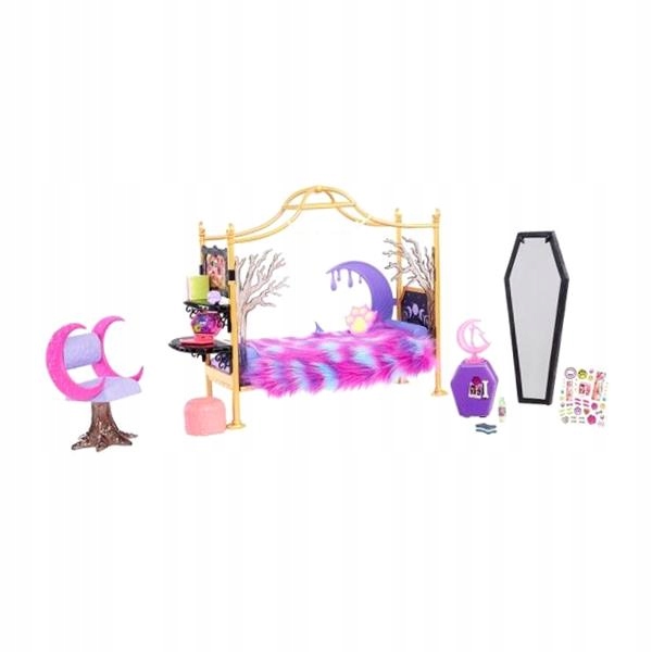Monster High Sypialnia Clawdeen Wolf