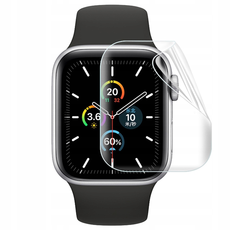 Folia Hydrożelowa Ochronna Na Ekran Do Apple Watch 4 5 6 7 8 9 Se 44mm
